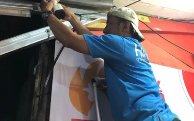 Dunia Instalasi Perkuat Sistem Keamanan Outlet Ayam Geprek DKriuk