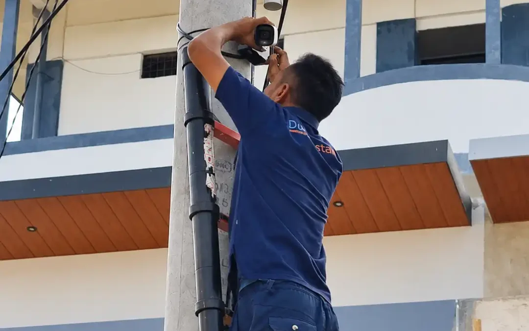Instalasi 6 Titik CCTV UNV di Perumahan Selasar Madina, Bekasi