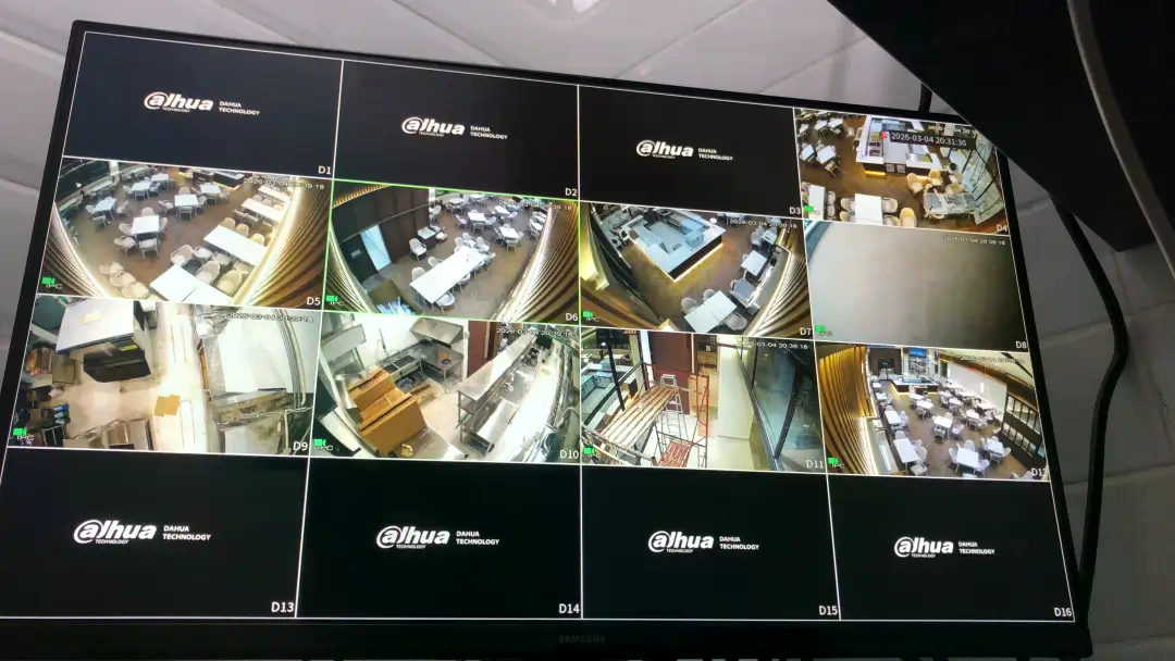 Jaringan dan IP camera Restoran Dreamdates